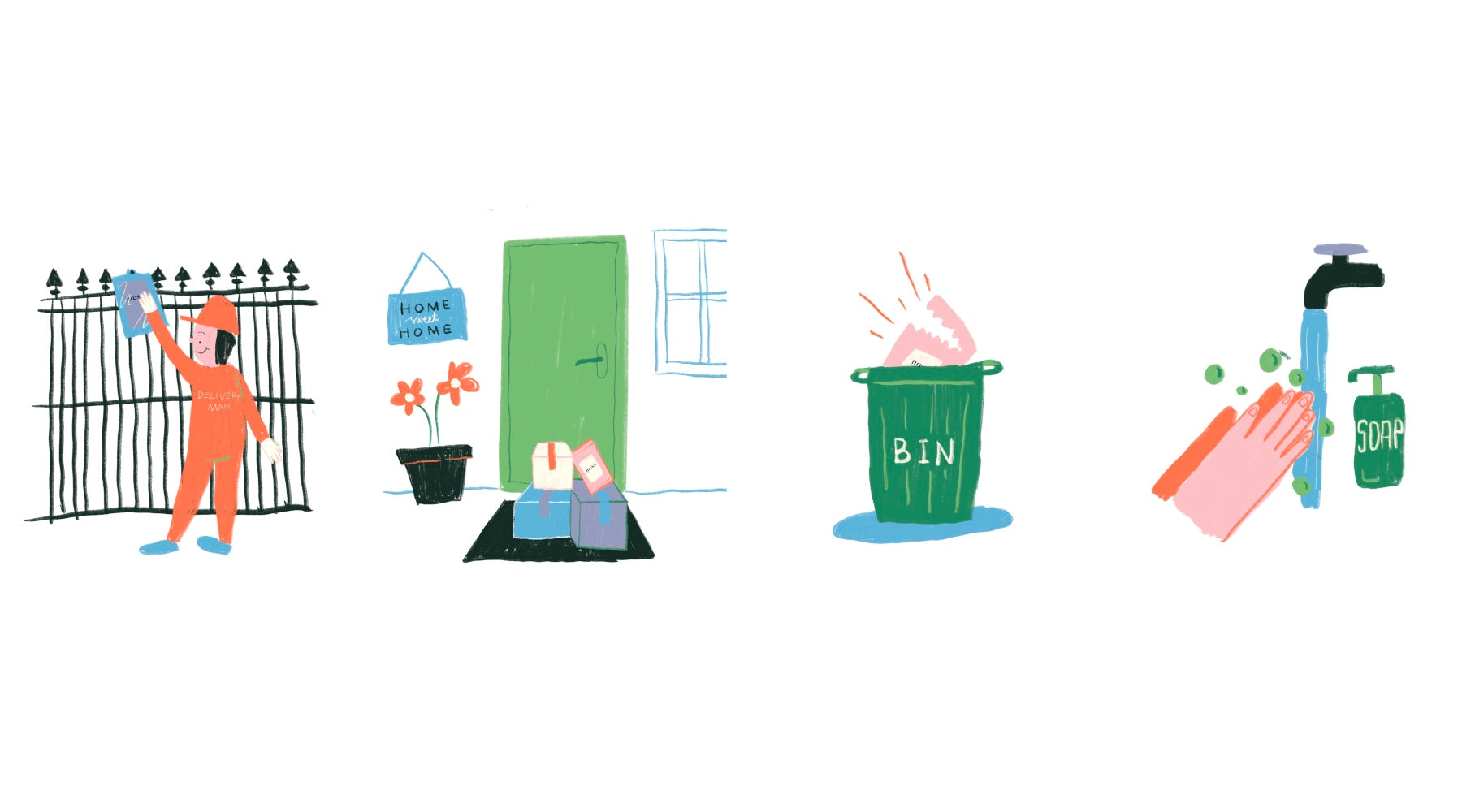 WFH-Journal Noesa-Cleaning Packages Delivery Coronavirus