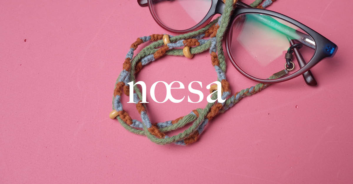 Natural Dye Glasses Straps | Noesa