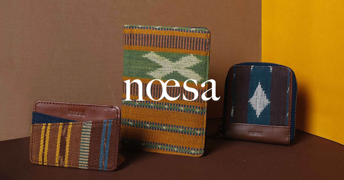 Tenun Ikat Weaving Bags and Wallets | Noesa