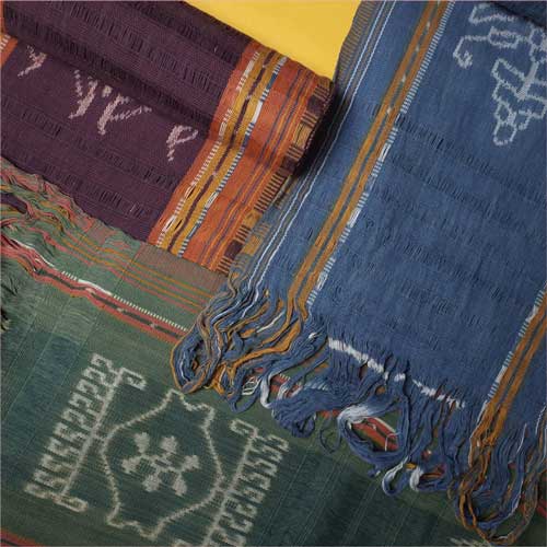 Kain Tenun Ikat NTT. Koleksi aksesoris tenun handicraft | Noesa