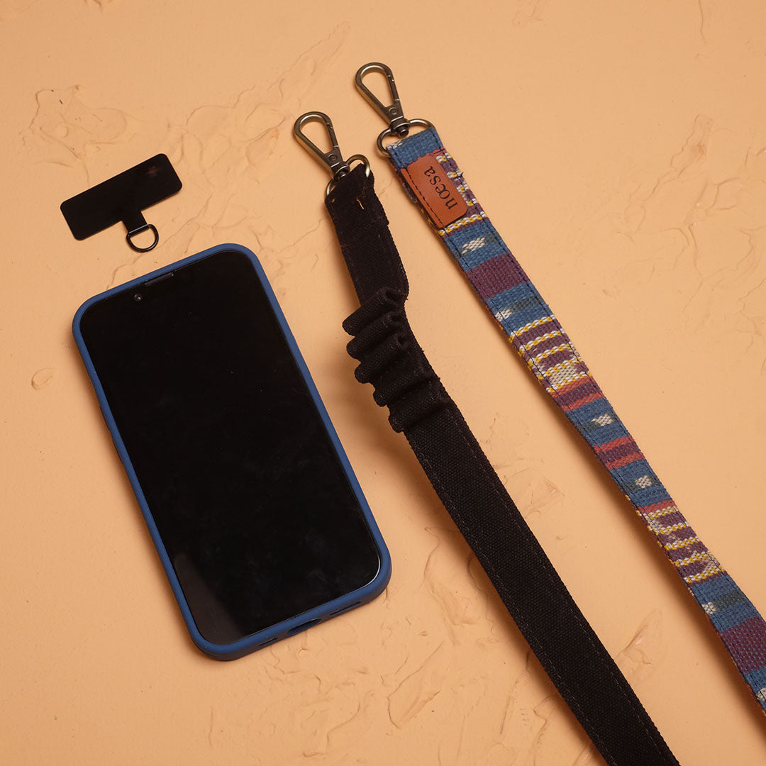 Ambai Haa - Handwoven Natural Dye Phone Strap | Noesa