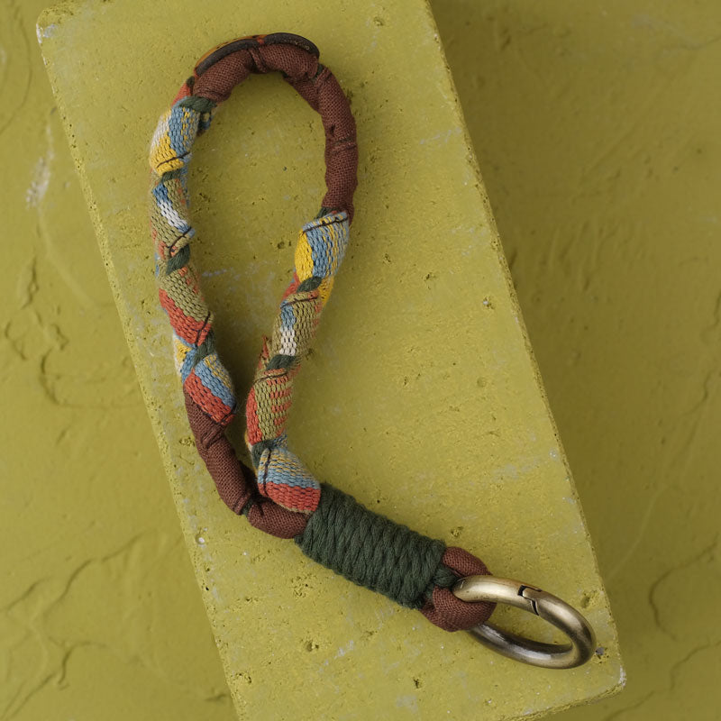 Ambai Tilu - Natural Dye Hand Strap | Noesa