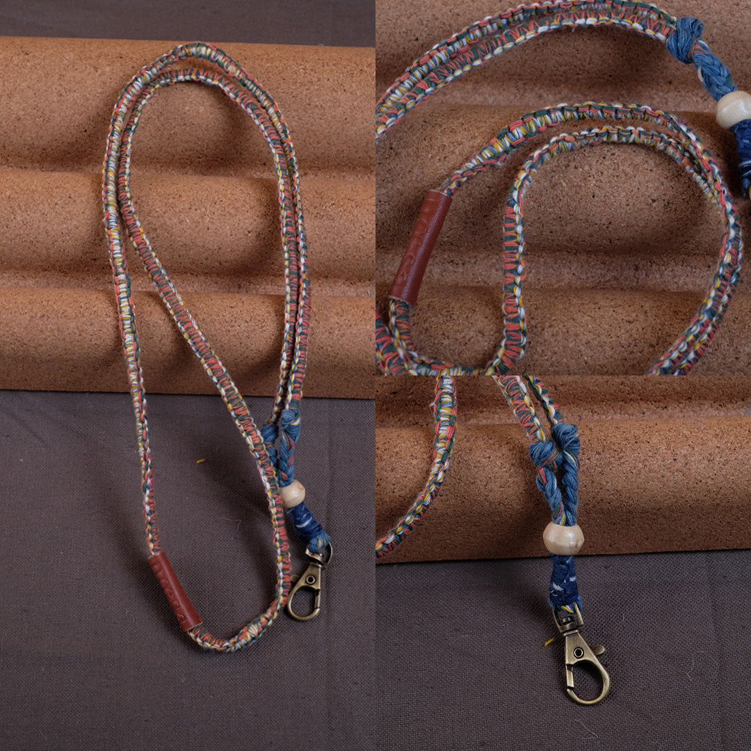 Gantung Rua - ID Card Lanyard Tenun Ikat | Noesa