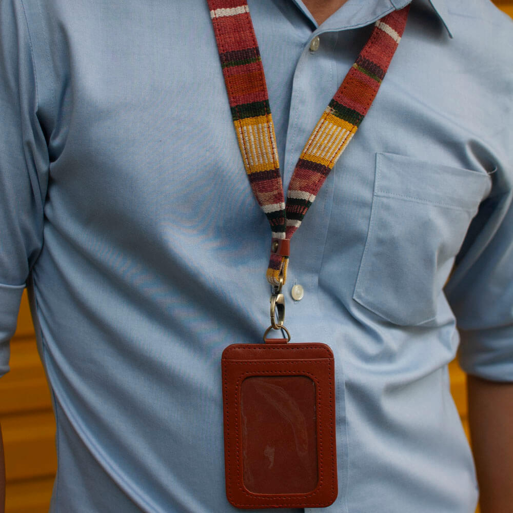 Selip Kulit Haa - ID Card Holder With Lanyard | Noesa