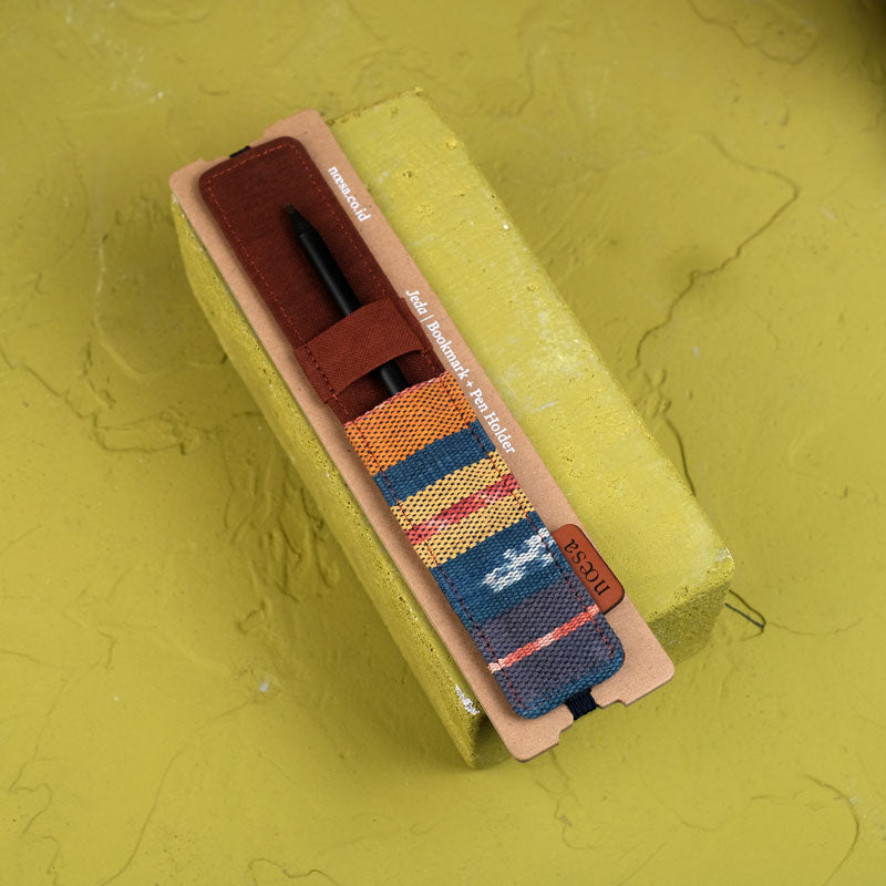 Jeda - Cloth Bookmark and Pen Holder | Noesa