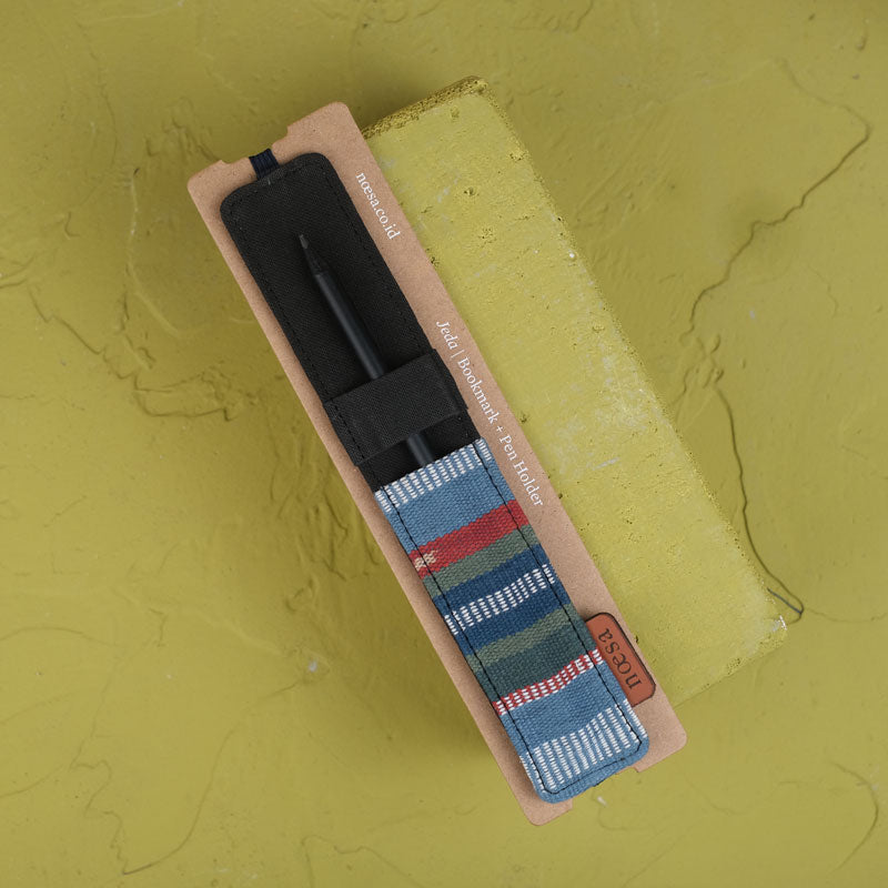 Jeda - Cloth Bookmark and Pen Holder | Noesa