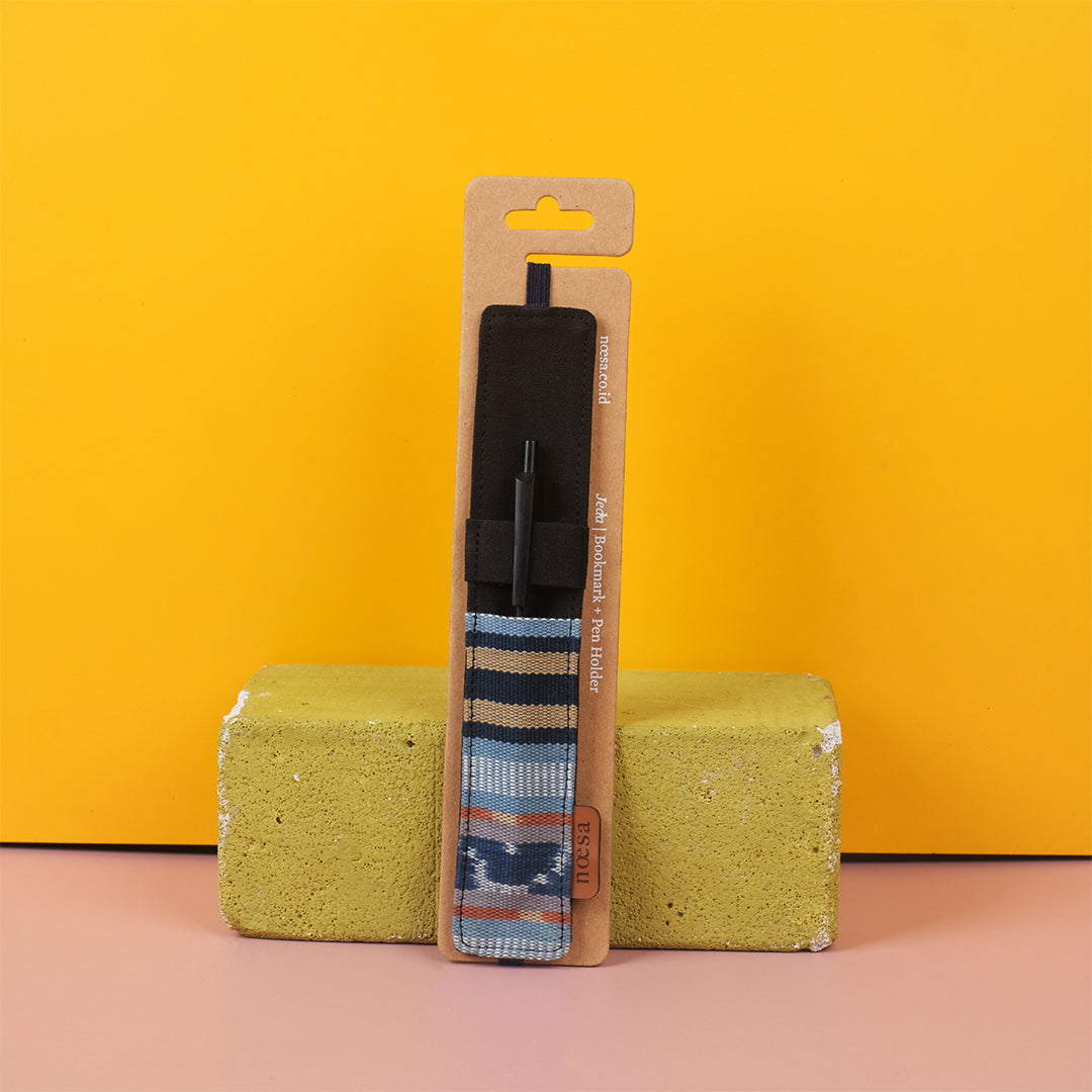 Jeda - Cloth Bookmark and Pen Holder | Noesa