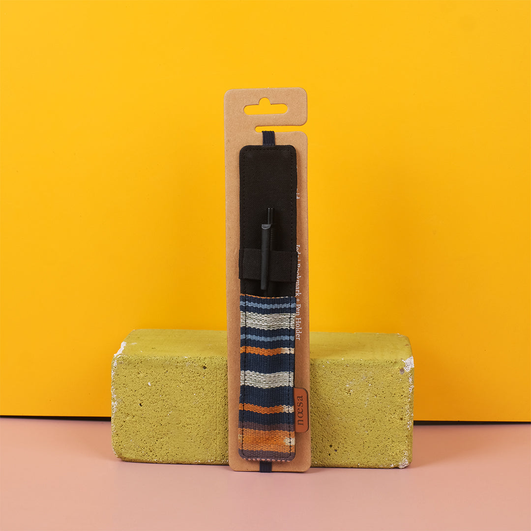Jeda - Cloth Bookmark and Pen Holder | Noesa