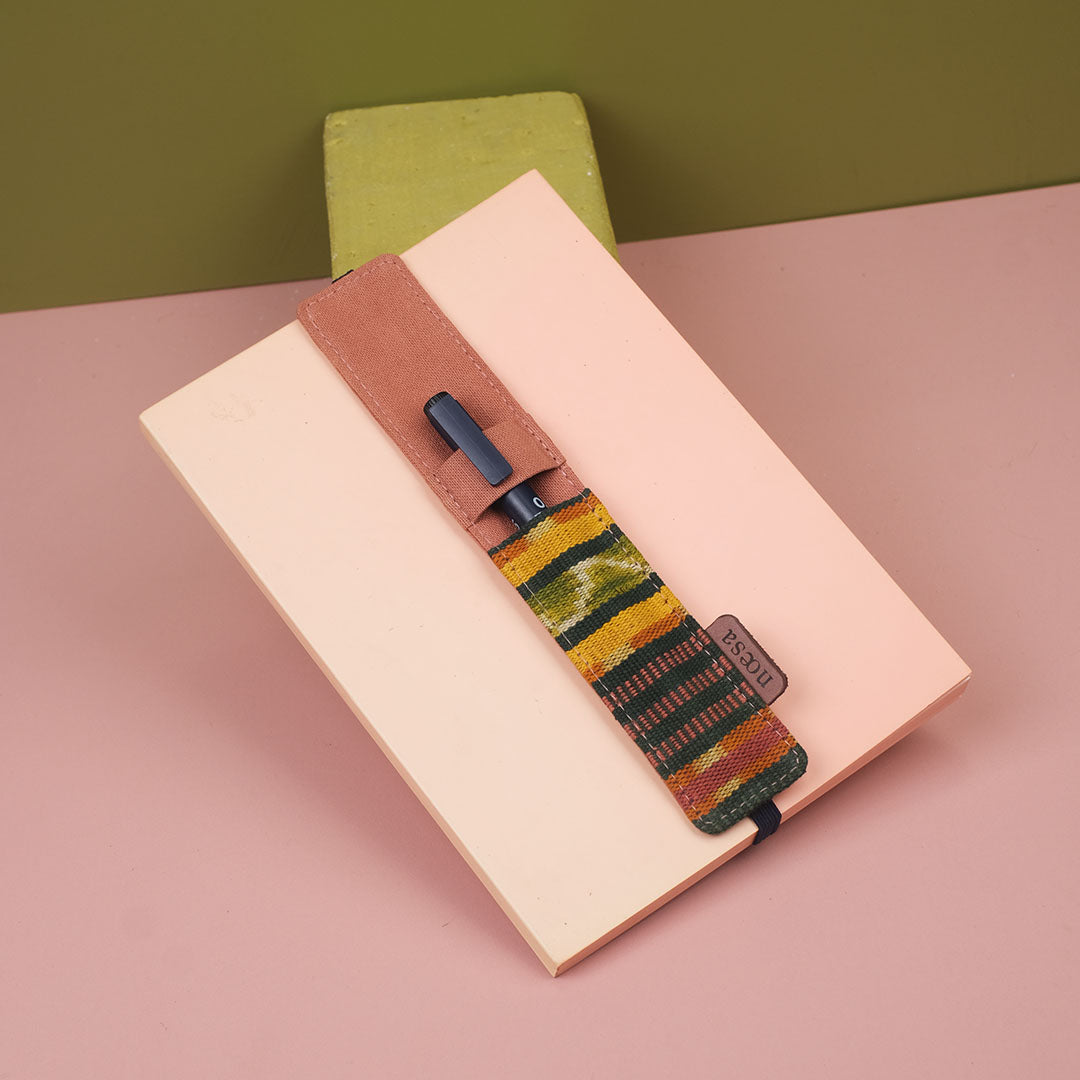 Jeda - Cloth Bookmark and Pen Holder | Noesa