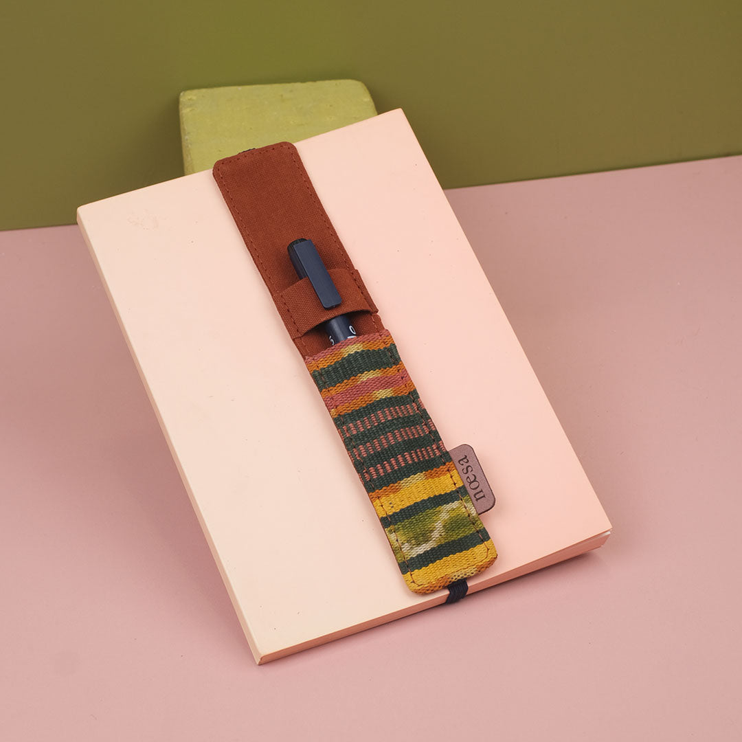 Jeda - Cloth Bookmark and Pen Holder | Noesa