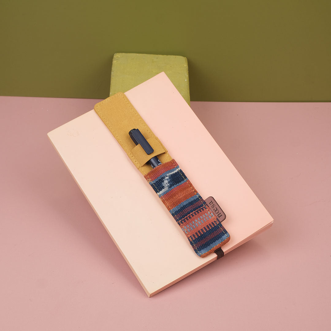 Jeda - Cloth Bookmark and Pen Holder | Noesa