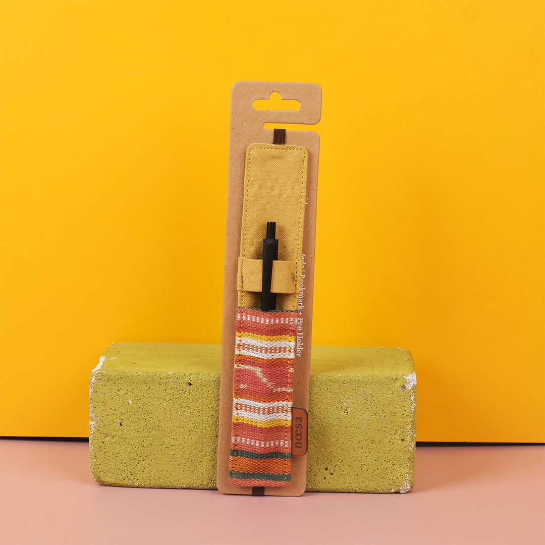 Jeda - Cloth Bookmark and Pen Holder | Noesa