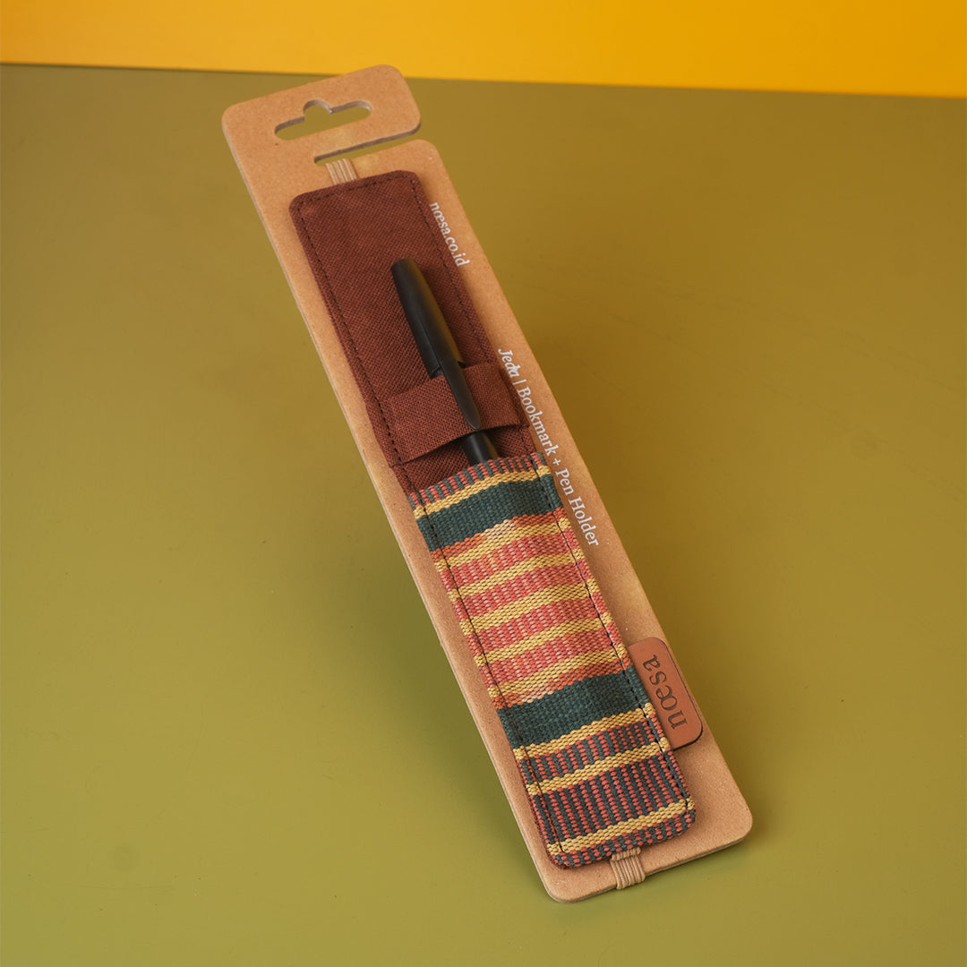 Jeda - Cloth Bookmark and Pen Holder | Noesa