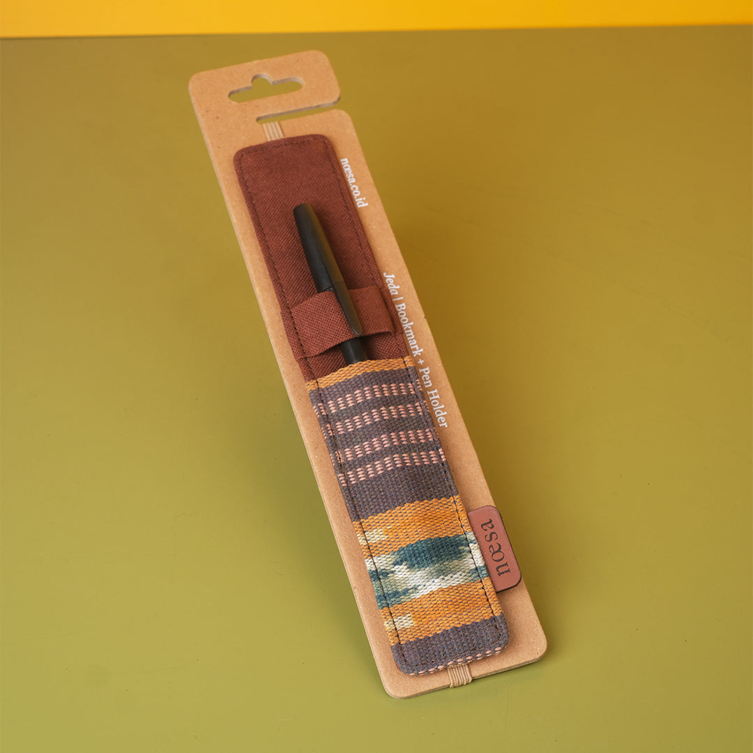 Jeda - Cloth Bookmark and Pen Holder | Noesa