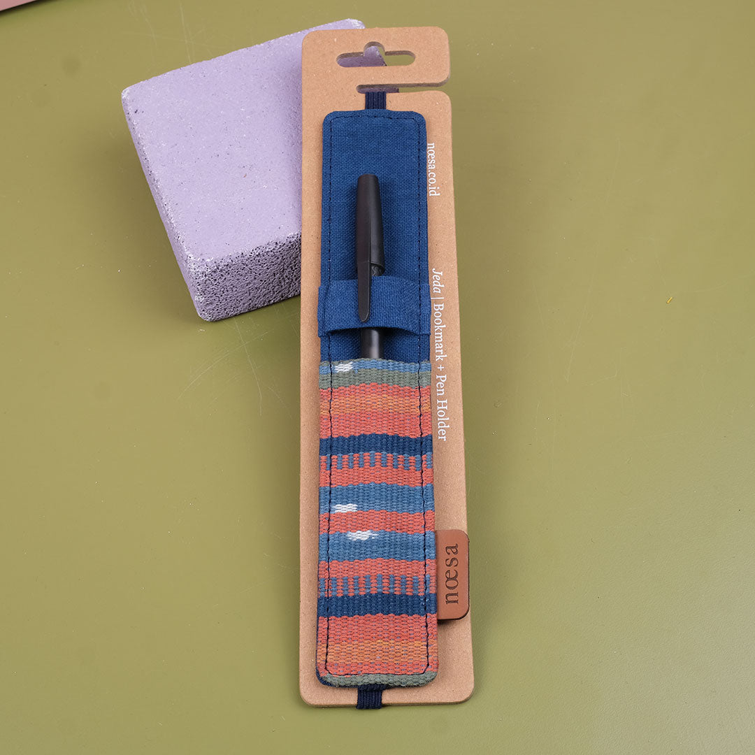 Jeda - Cloth Bookmark and Pen Holder | Noesa
