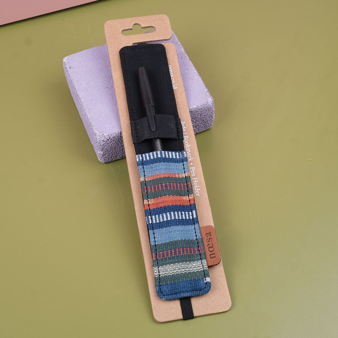 Jeda - Cloth Bookmark and Pen Holder | Noesa