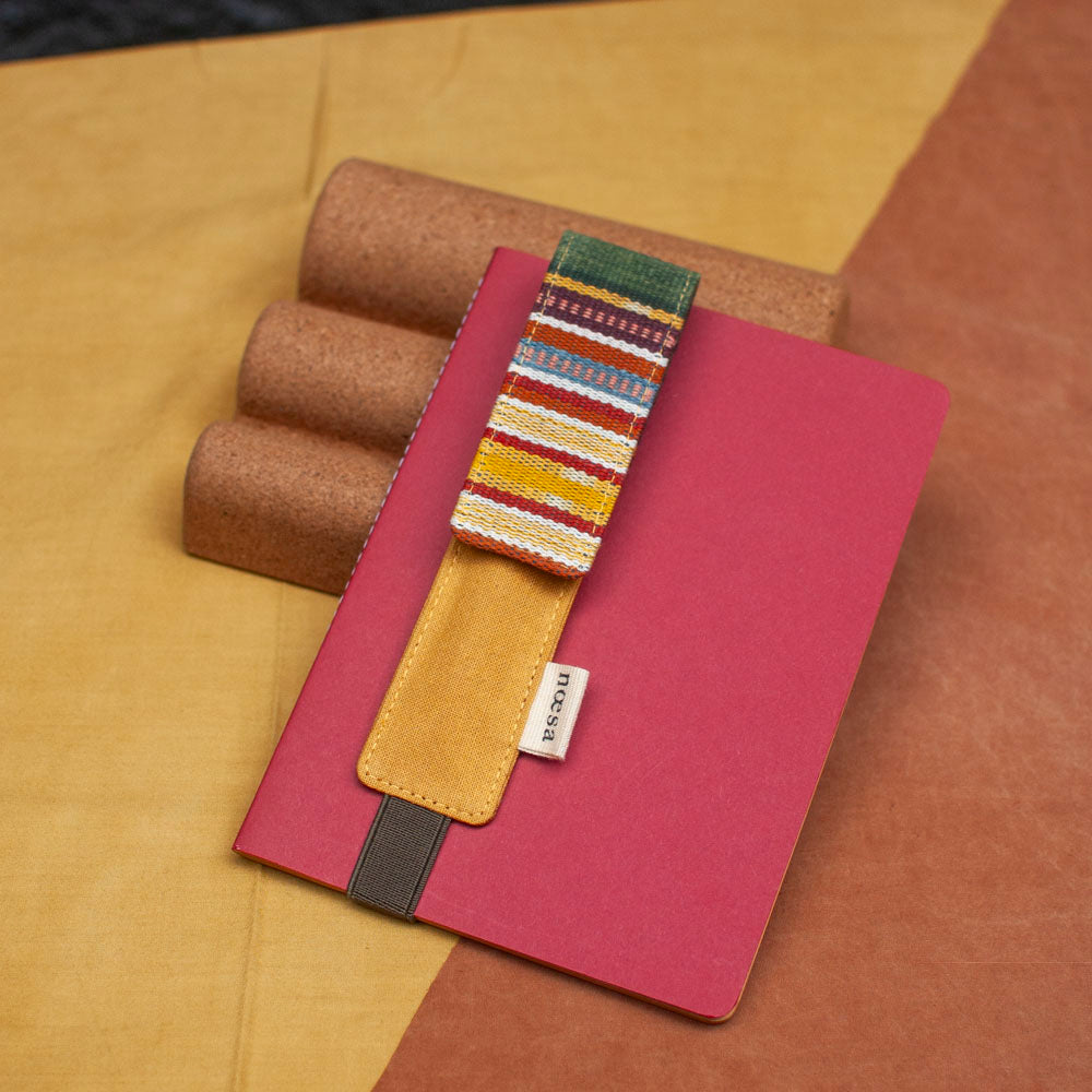 Jeda Rua - Cloth Bookmark and Pen Holder | Noesa