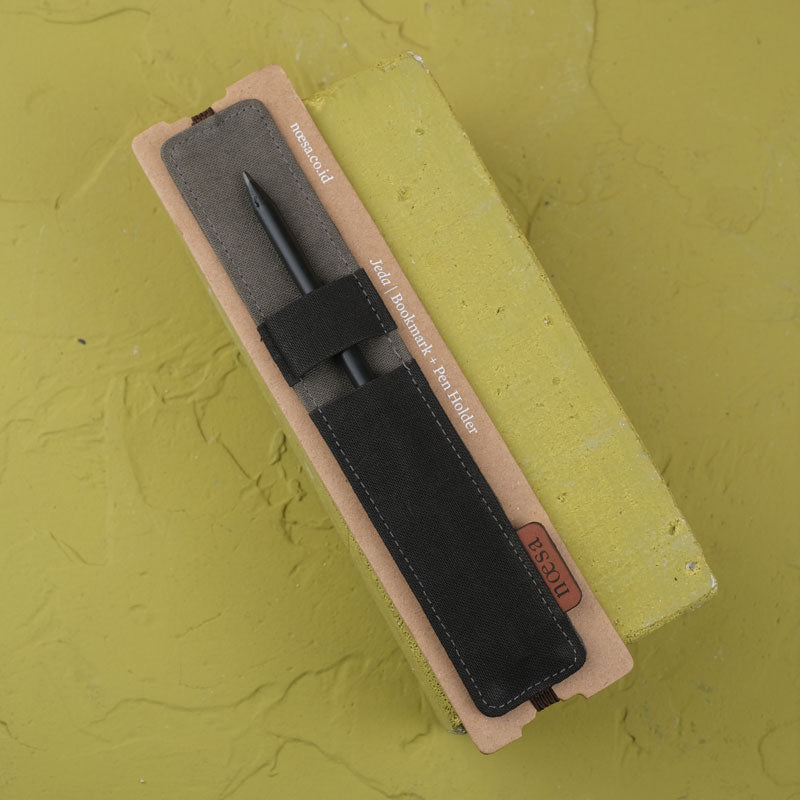 Jeda Polos Tilu - Cloth Bookmark and Pen Holder | Noesa