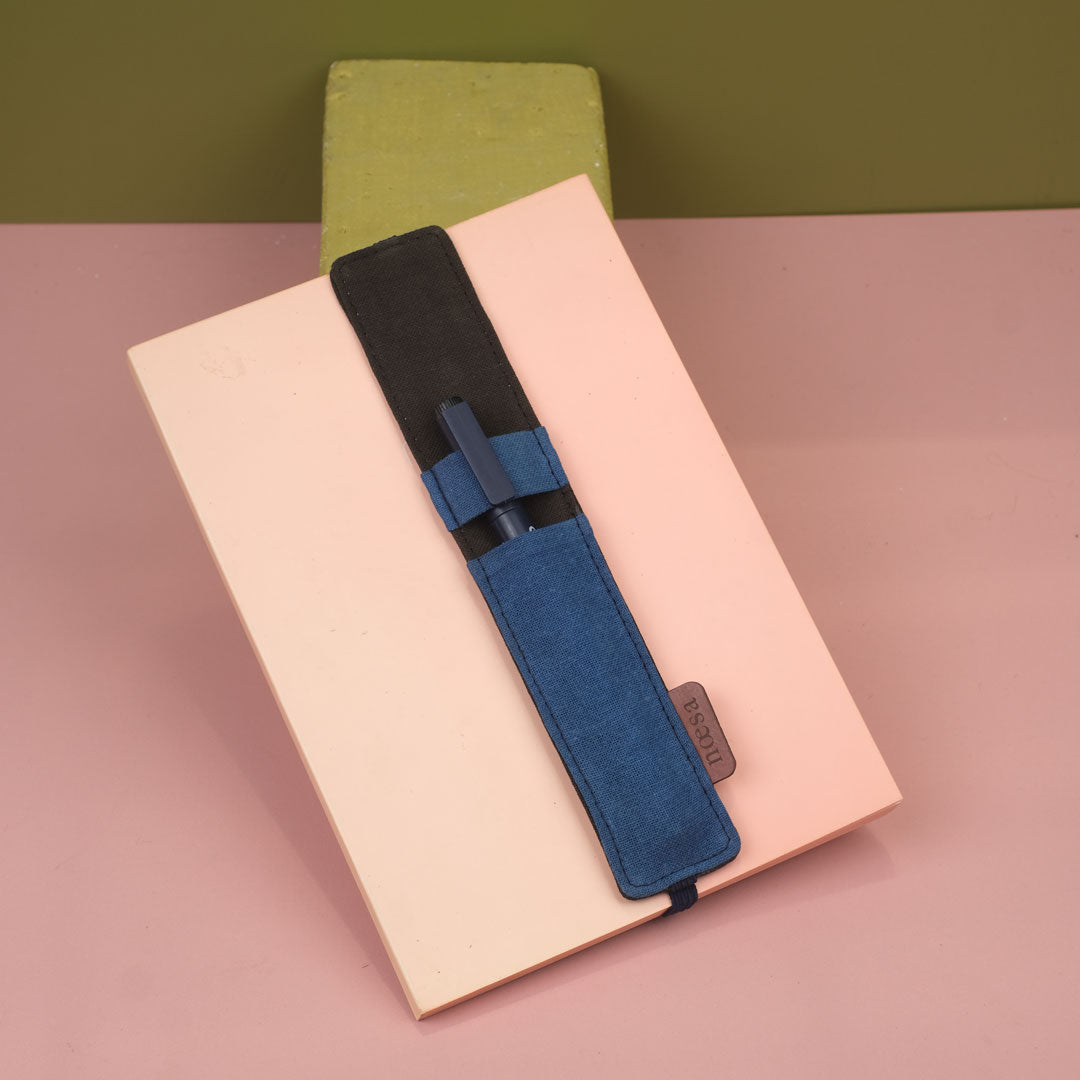 Jeda Polos Tilu - Cloth Bookmark and Pen Holder | Noesa