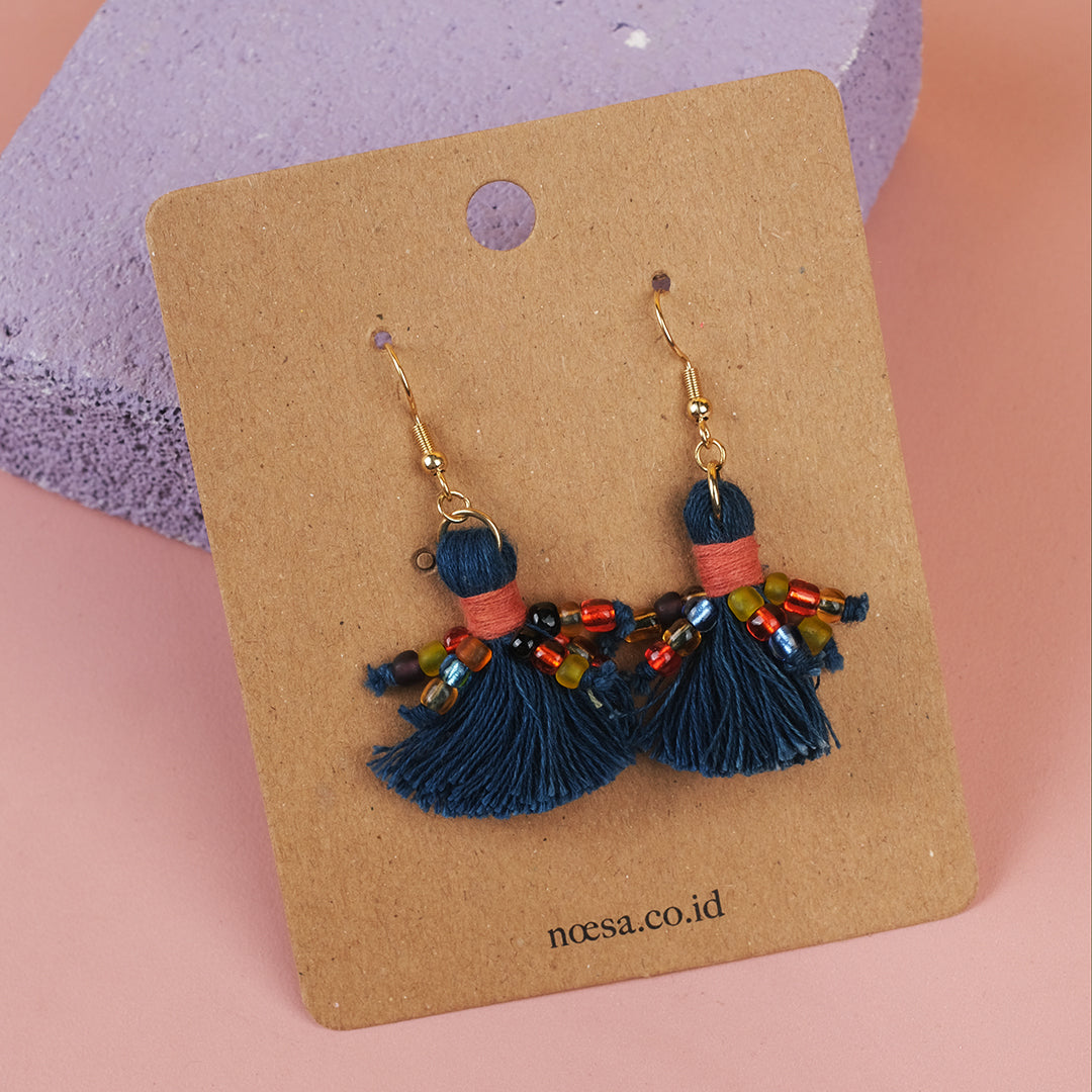 Earrings Tenun Ikat - Kunang | Noesa
