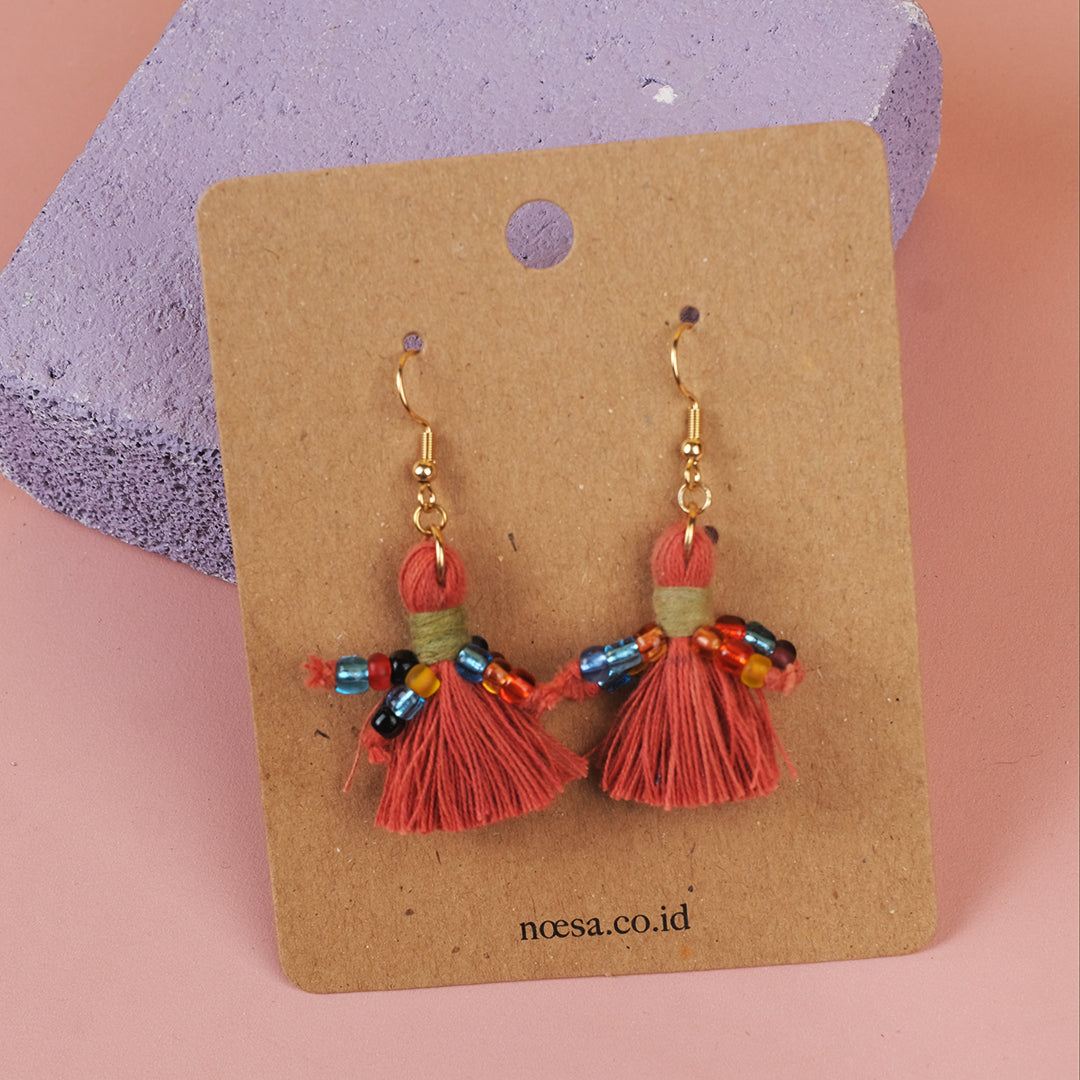 Earrings Tenun Ikat - Kunang | Noesa