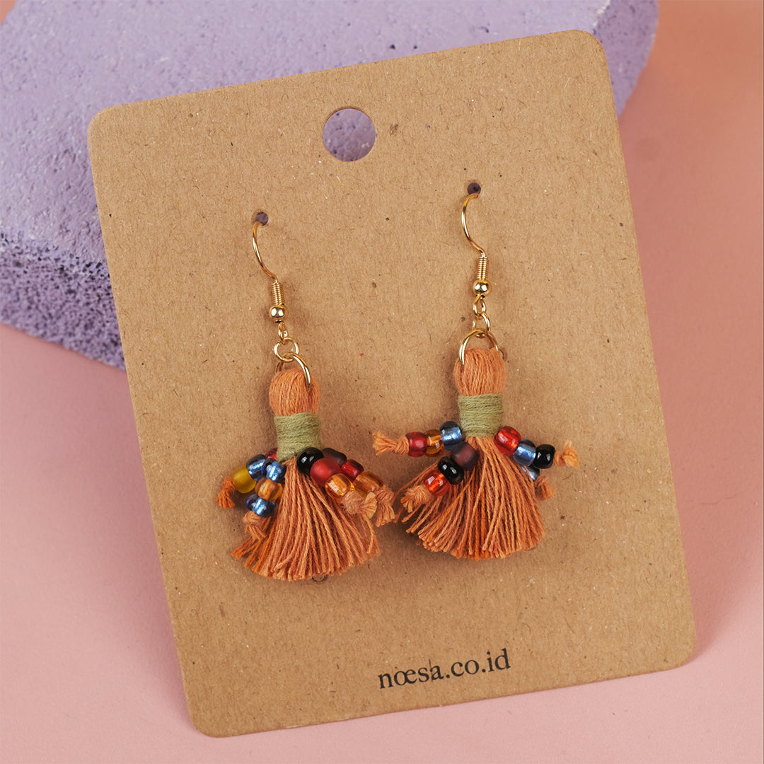 Earrings Tenun Ikat - Kunang | Noesa