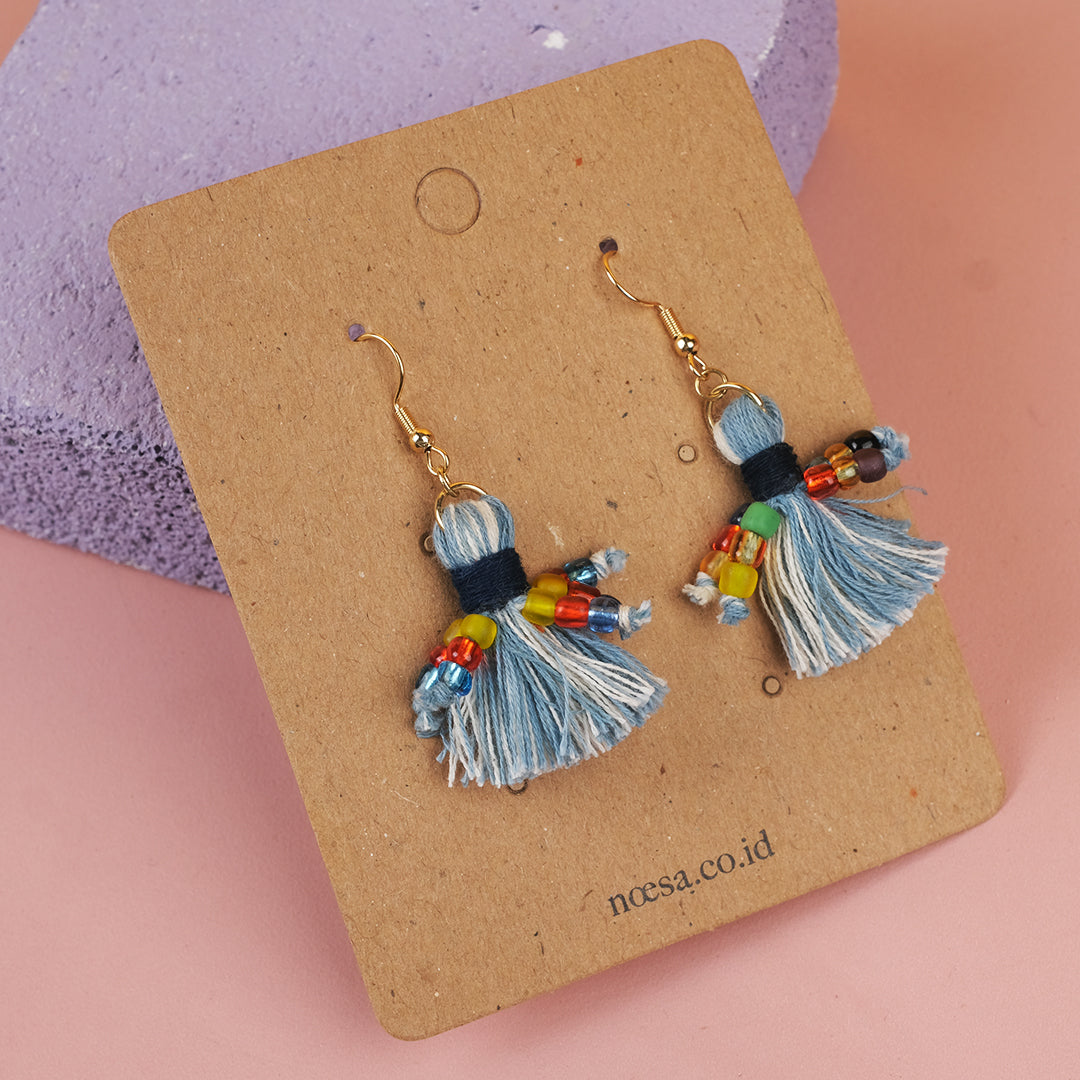 Earrings Tenun Ikat - Kunang | Noesa