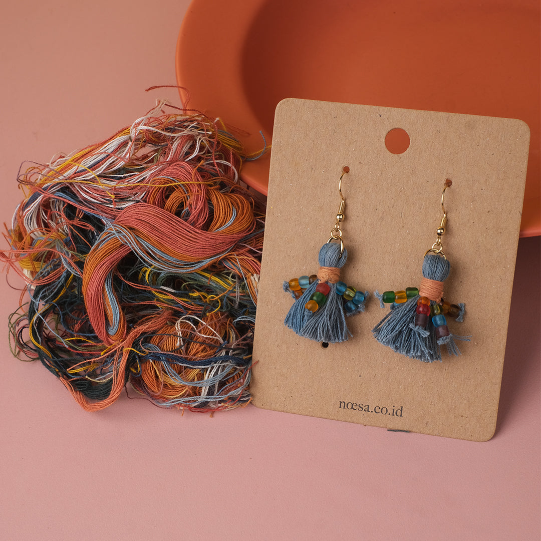 Earrings Tenun Ikat - Kunang | Noesa