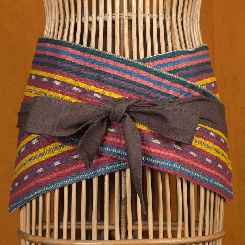 Reversible Obi Belt Tali Linen | Lingkar Rua | Noesa