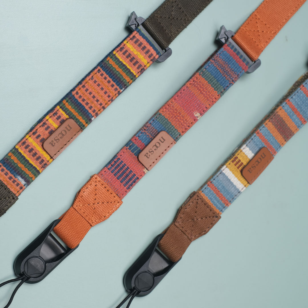 Camera Strap Tenun Ikat - Sangkut 3-in-1 | Noesa