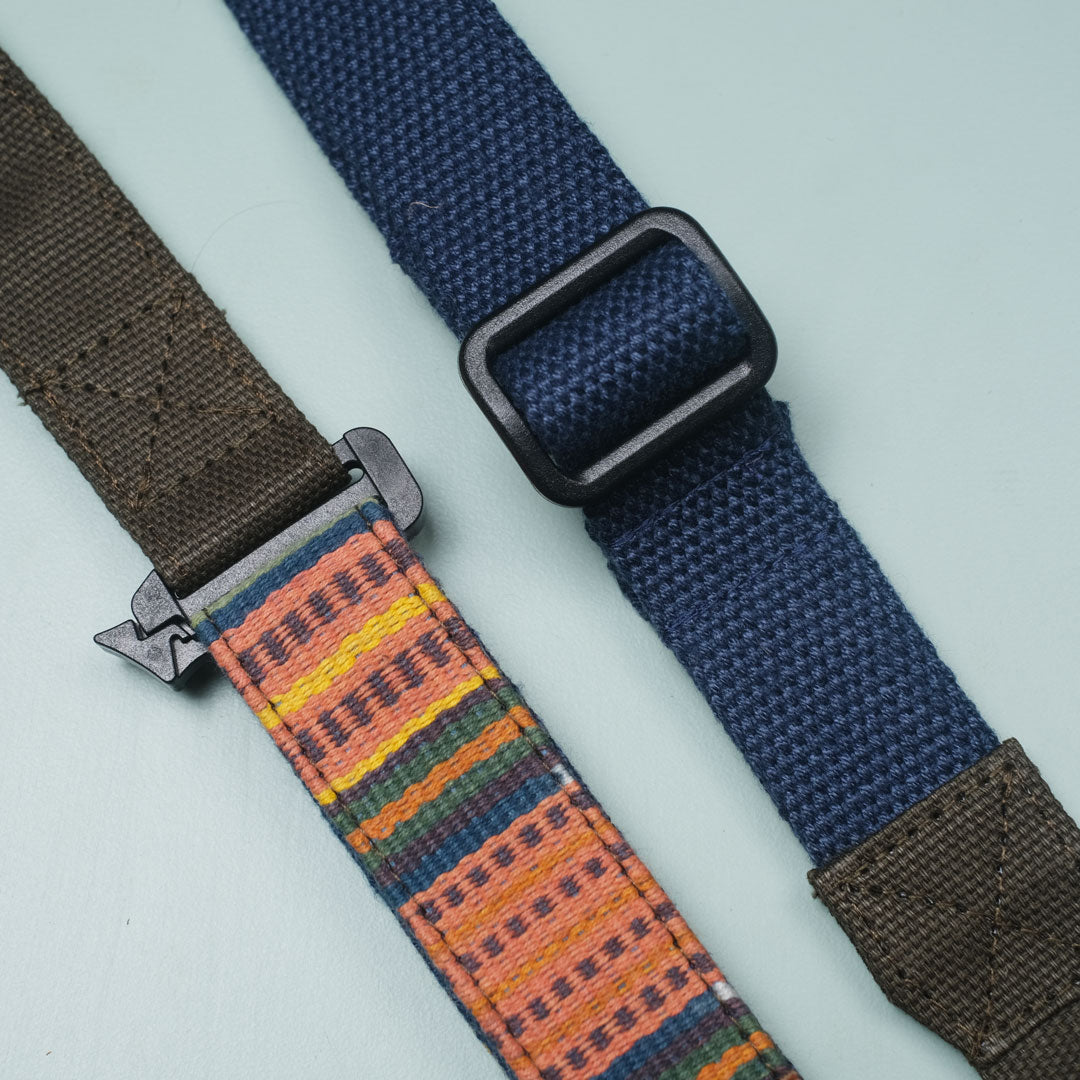 Camera Strap Tenun Ikat - Sangkut 3-in-1 | Noesa