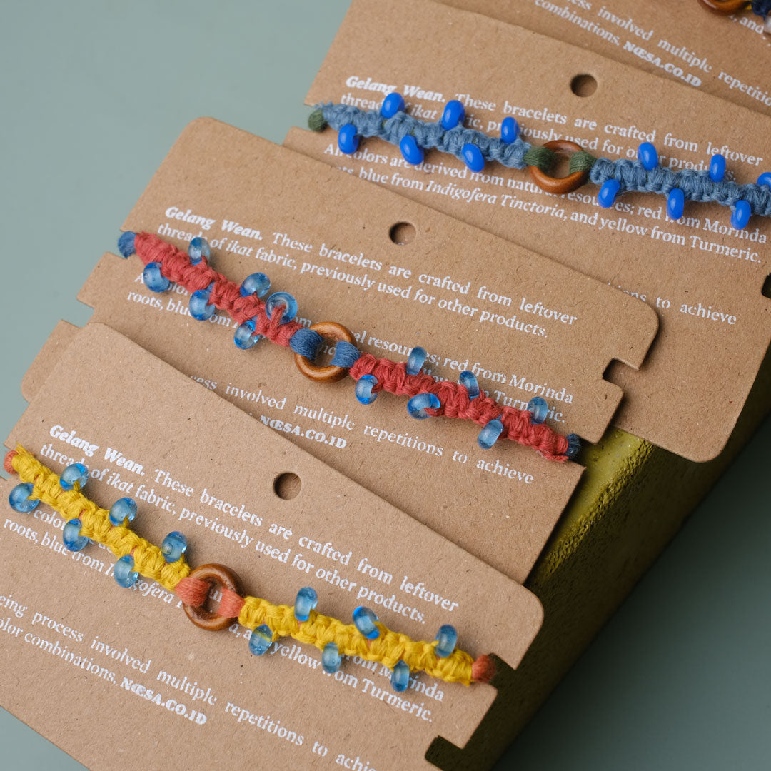 Wean Mote Rua - Gelang Etnik Manik - Bracelet | Noesa