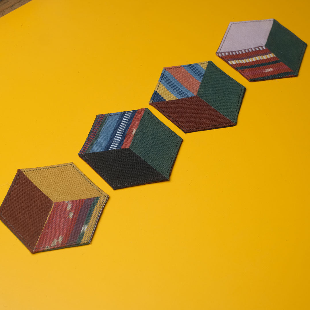 Coaster Tenun Ikat - Talas Rua | Noesa