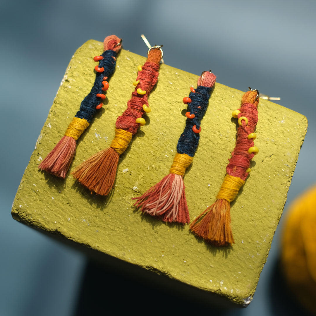 Earrings Tenun Ikat - Pilin Tilu | Noesa