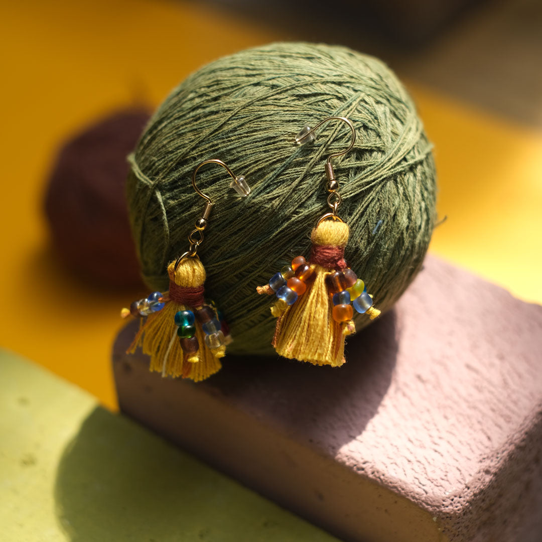 Earrings Tenun Ikat - Kunang | Noesa
