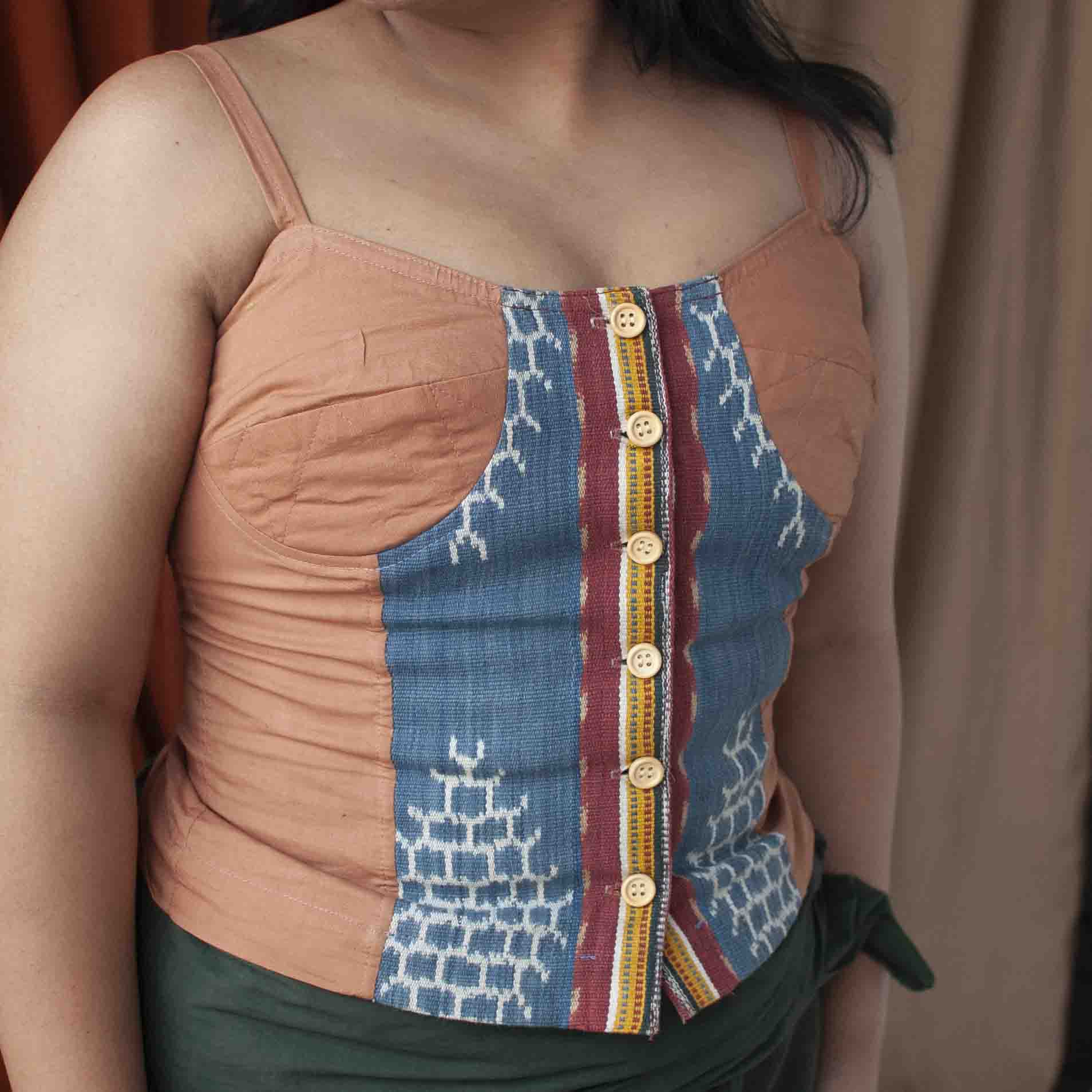 Kutang Tenun Noesa x Klambine Bu Broto Size L | Noesa