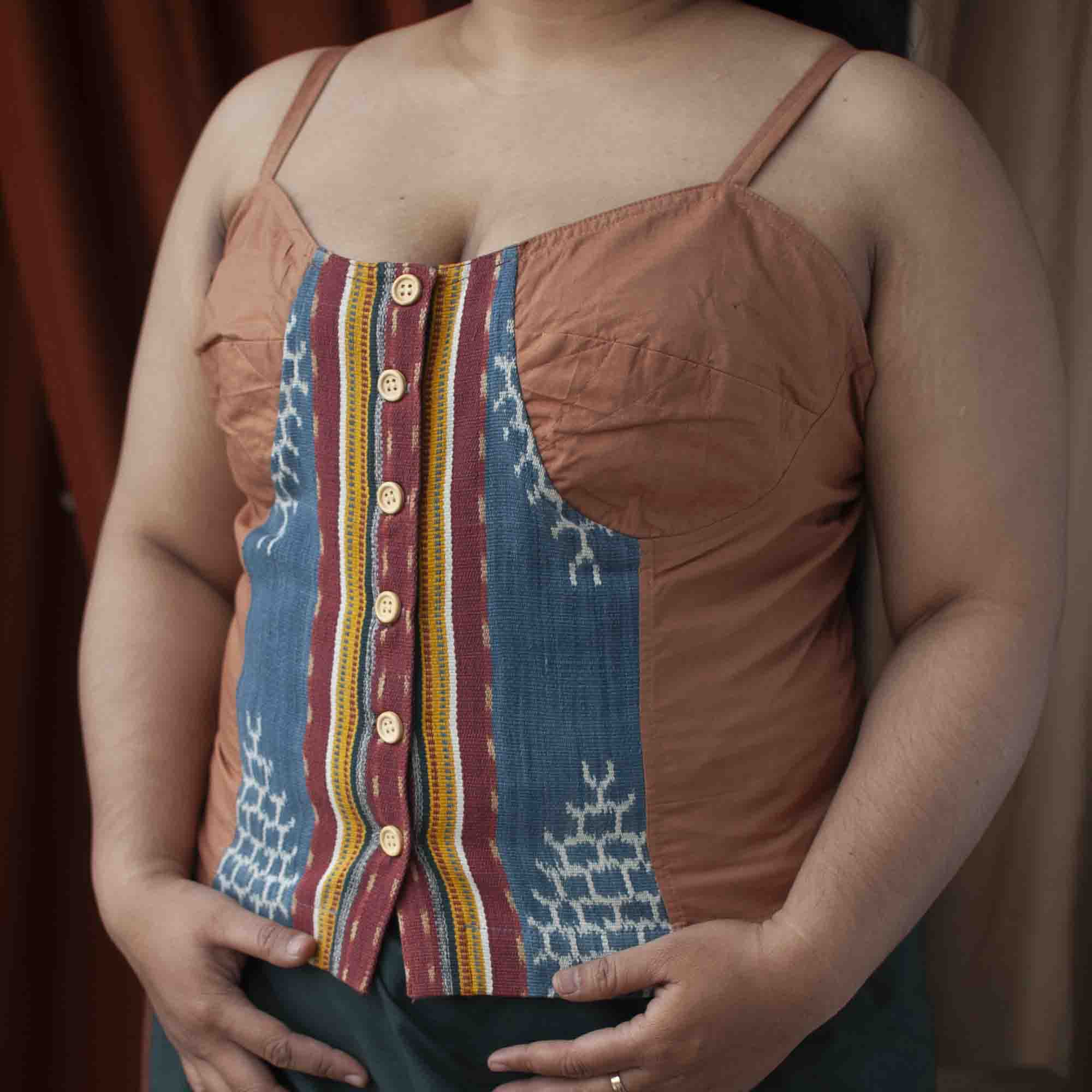 Kutang Tenun Noesa x Klambine Bu Broto Size XXL | Noesa