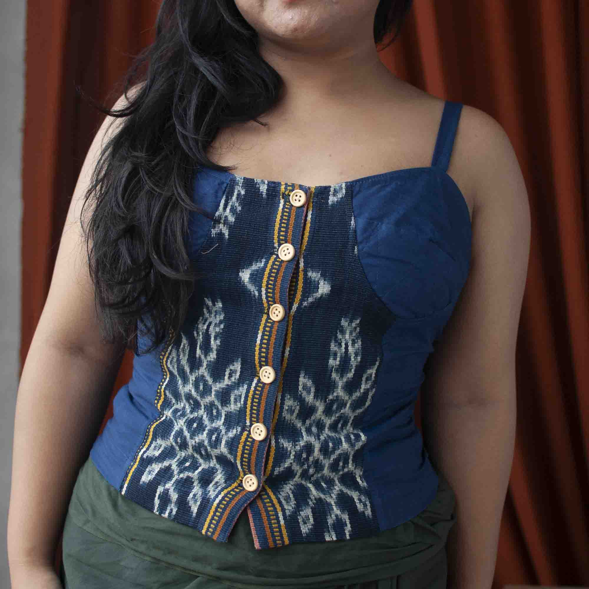 Kutang Tenun Noesa x Klambine Bu Broto Size L | Noesa