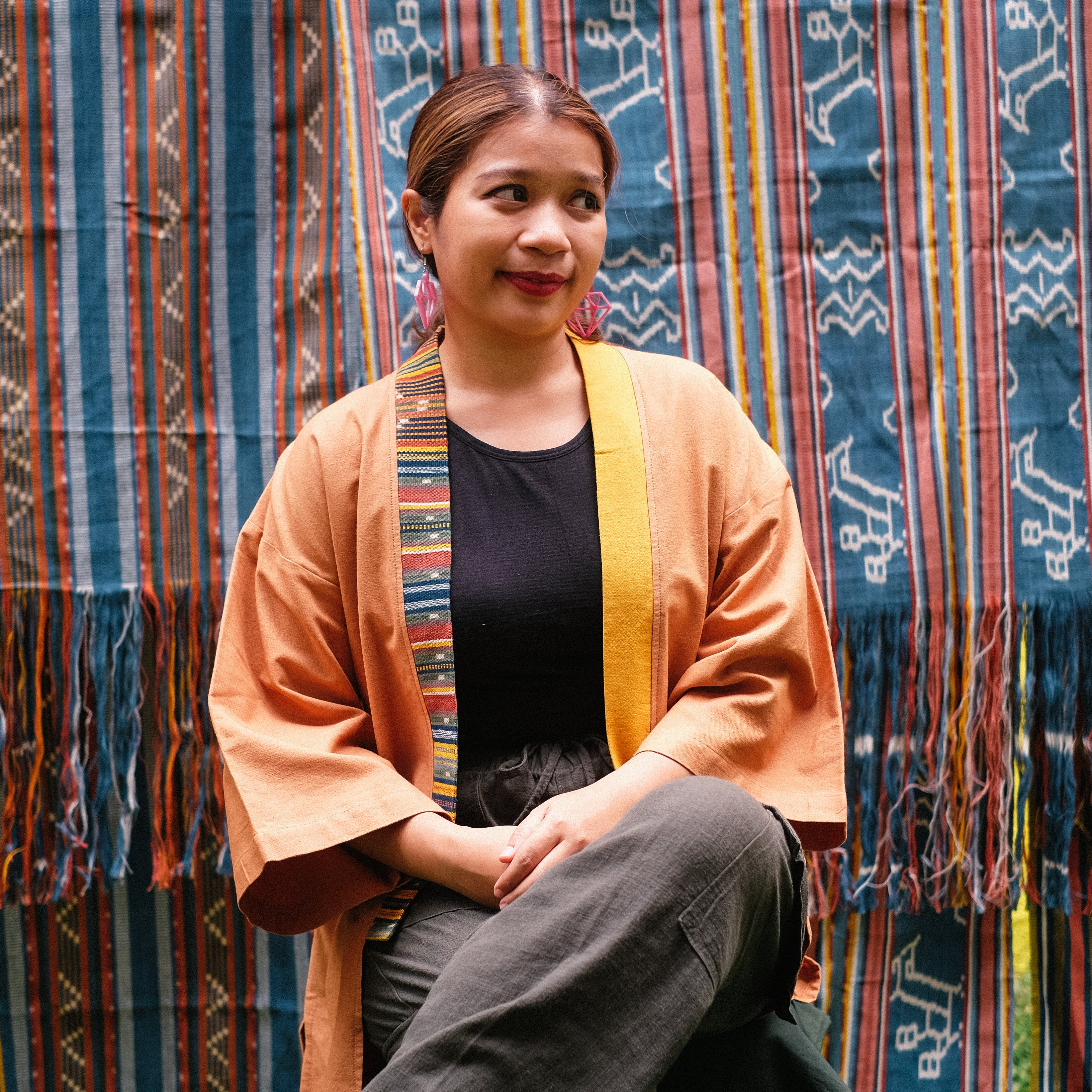 Monolis - Outer Kimono Natural Dye | Noesa