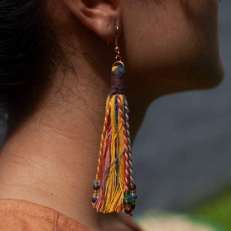Anting Pijar - Earrings Tenun Ikat | Noesa - 016B24 - Noesa | Noesa