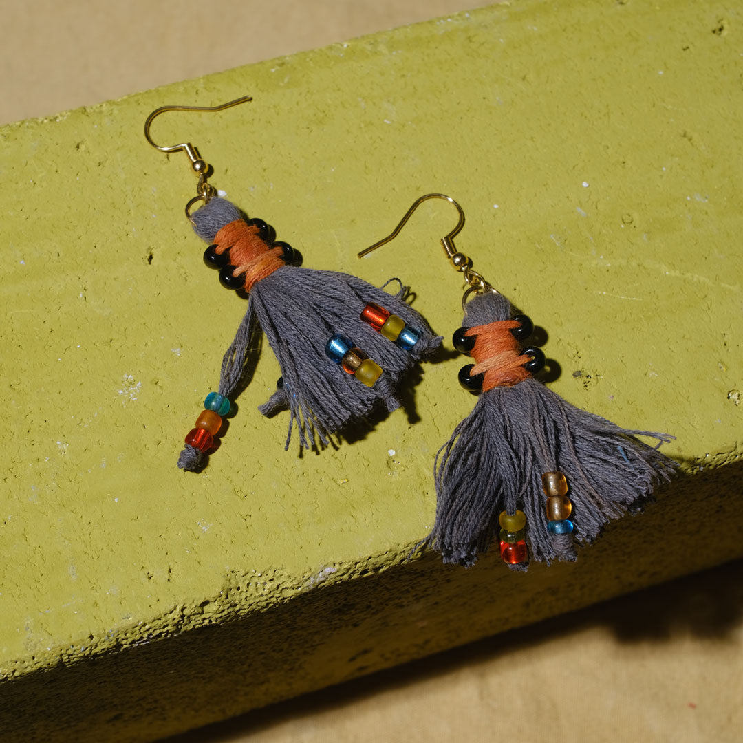 Earrings Tenun Ikat - Pijar Rua | Noesa