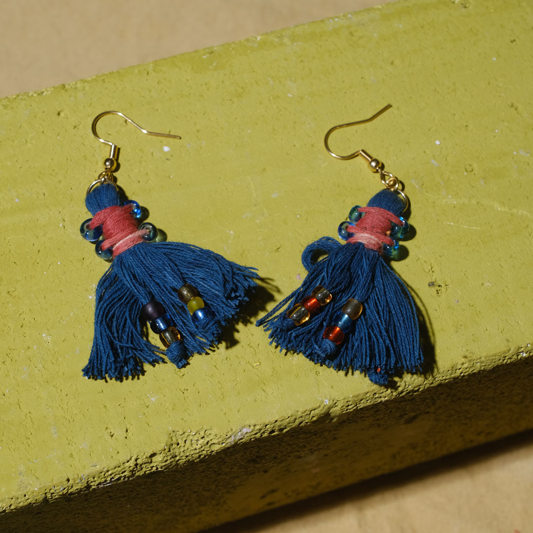 Earrings Tenun Ikat - Pijar Rua | Noesa
