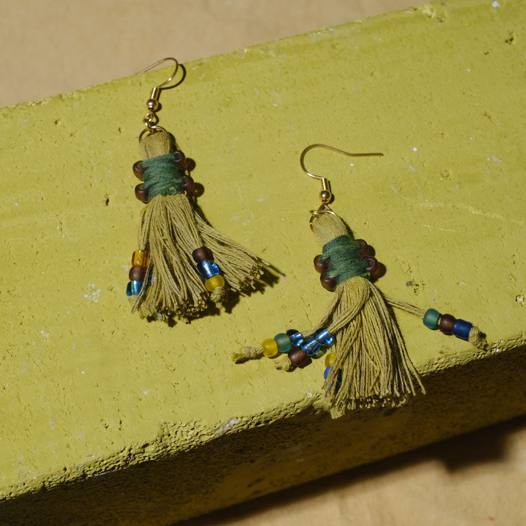 Earrings Tenun Ikat - Pijar Rua | Noesa