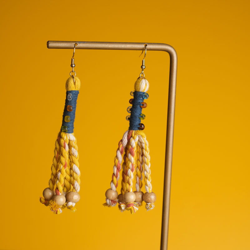 Anting Pilin - Earrings Tenun Ikat | Noesa