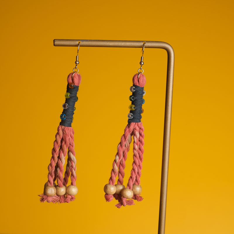 Anting Pilin - Earrings Tenun Ikat | Noesa