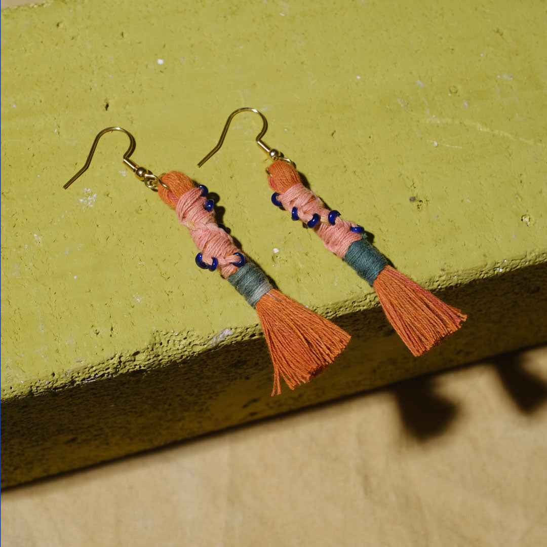 Earrings Tenun Ikat - Pilin Tilu | Noesa