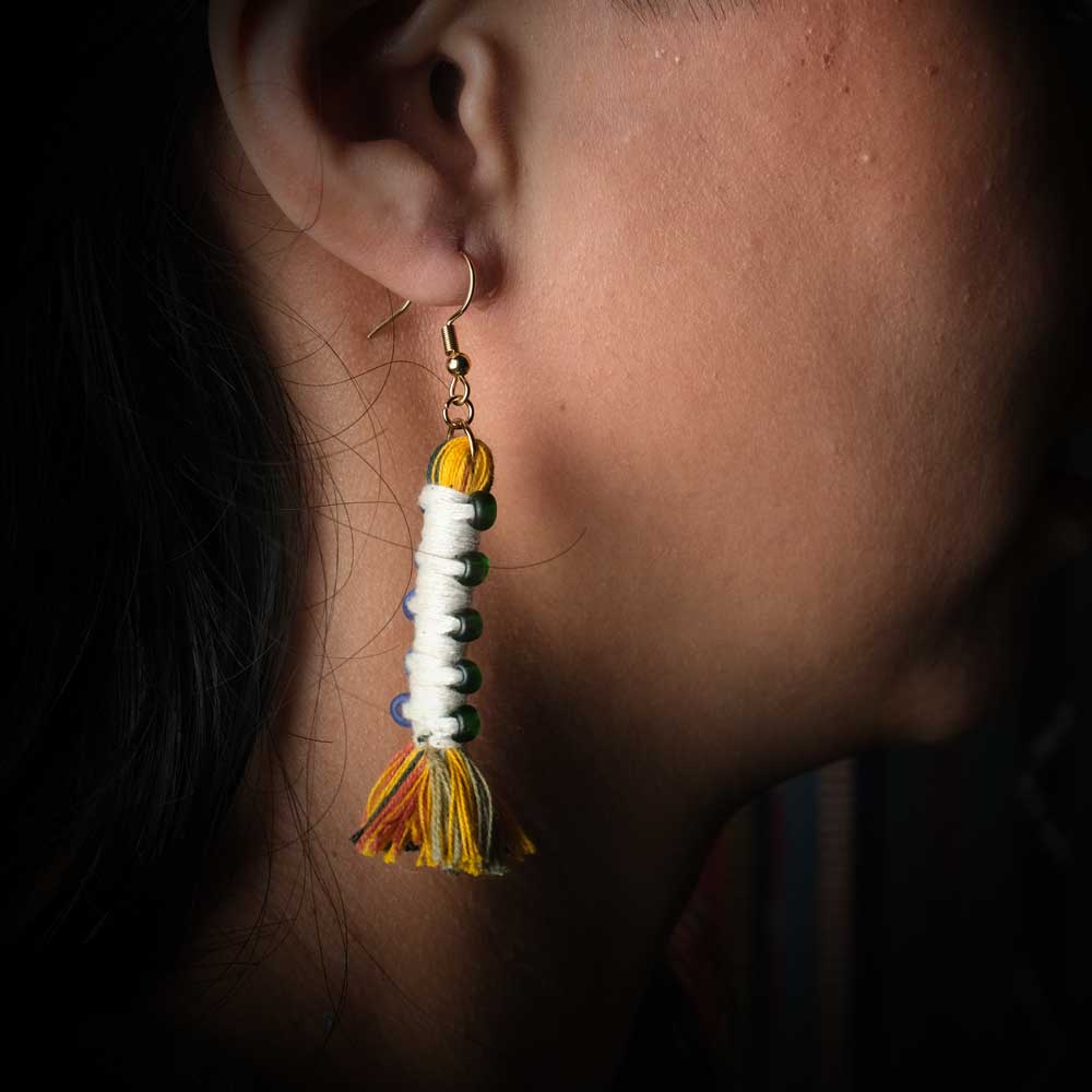 Earrings Tenun Ikat - Pilin Rua | Noesa
