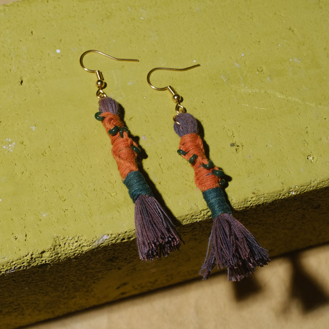 Earrings Tenun Ikat - Pilin Tilu | Noesa