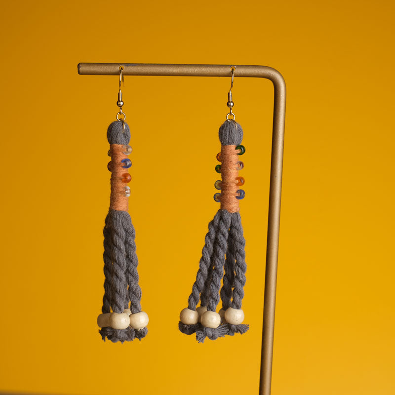 Anting Pilin - Earrings Tenun Ikat | Noesa