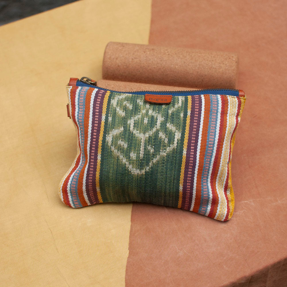 Kantong Pouch Tenun Ikat - Size L | Noesa